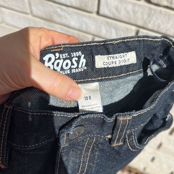 Osh Kosh Straight Cut Dark Wash Jeans Sz: 10R - Picture 8 of 10